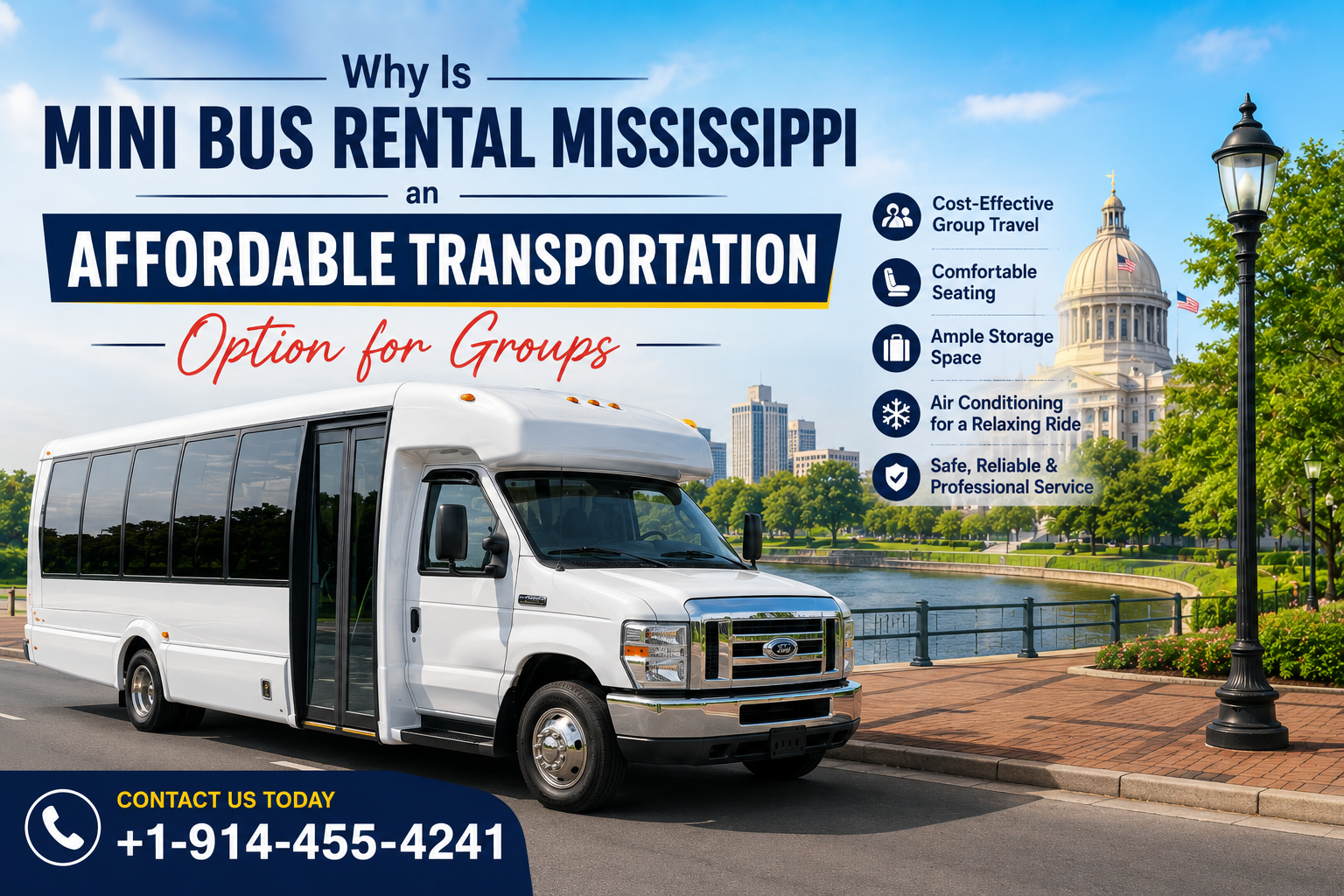 Bus Rental in Mississippi